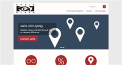 Desktop Screenshot of optik-otava.cz